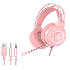 Headsets Gaming Casque surround son stéréo Écoute câblée microphone USB Colorful Light PC Game Casque de jeu de 3,5 mm d'ordinateur T220916