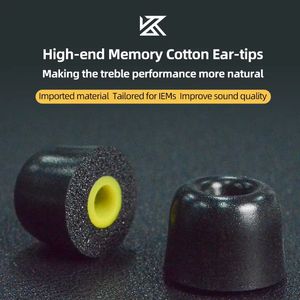 Haut de gamme mémoire coton embouts d'oreille bouchons d'oreille écouteurs dans le moniteur casque filaire coussinets d'isolation du bruit casque d'origine 231018