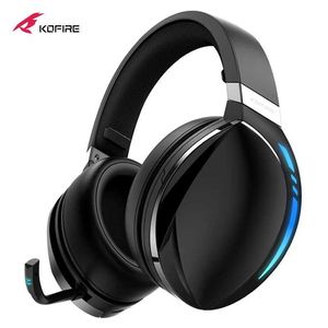Headsets Kofire BG-06 Wireless gaming-oortelefoons 50 mm HD Enc Microfoon 65ms Lage vertraging RGB Bluetooth-oortelefoons J240508