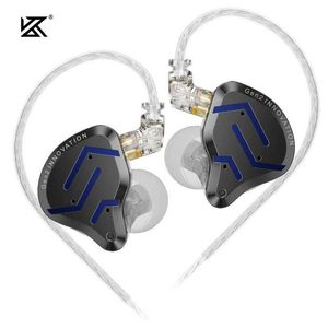 KZ ZSN Pro 2 dans l'oreille écouteurs en métal 1BA + 1DD technologie hybride HIFI basse casque moniteur écouteurs Sport suppression du bruit casque J240123