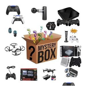 Headsets Lucky Bag Mystery Boxes Er is een kans om te openen Mobiele telefoon Camera's Drones Gameconsole Smartwatch Oortelefoon Meer geschenk Dro Dh1Zw