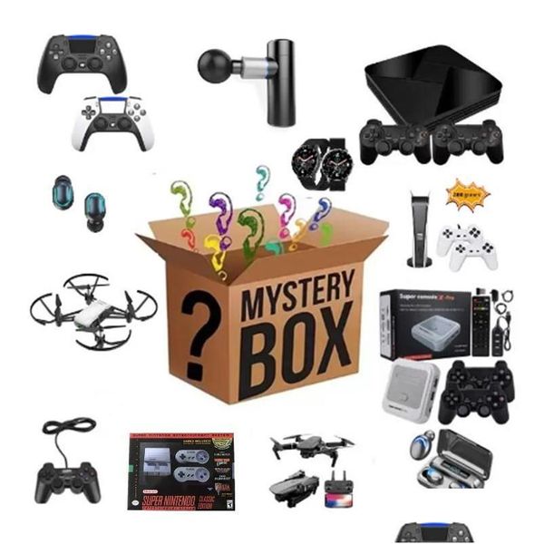 Auriculares Lucky Bag Mystery Boxes Existe la posibilidad de abrir cámaras de teléfonos móviles Drones Consola de juegos Reloj inteligente Auricular Más regalo Dr Dhi7B