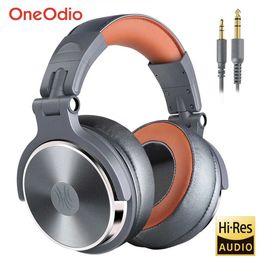 Headsets Oneodio Écouteurs pliables Écouteurs câblés pour mobile PC Professional Studio Pro 30 50 Monitor DJ Écouteurs de jeux J240508