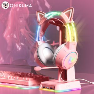 ONIKUMA X15 Pro casque filaire avec faisceau de tête RGB Flexible micro bouton contrôle casque de jeu Gamer pour ordinateur PC 230927