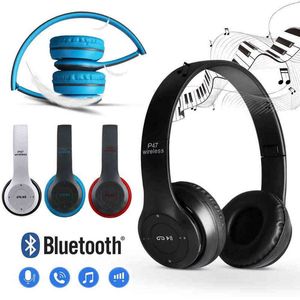 Auriculares P47 Auriculares inalámbricos Cancelación de ruido Auriculares Bluetooth Hifi Estéreo Bass Gaming Diadema Auricular con micrófono para PC / teléfono T220916