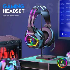 Casque filaire Gamer 7.1 Surround/stéréo casque de jeu pour PC/Xbox/PS4/PS5 avec micro d'appel écouteurs filaires suppression du bruit J240123