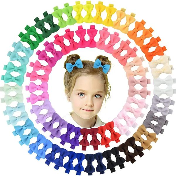 Accesorios para el cabello para la cabeza, 50/70/90 Uds., pinza para el pelo para niña, lazos para el pelo con pinzas de cocodrilo para bebés, niñas, niños pequeños, niños 231030