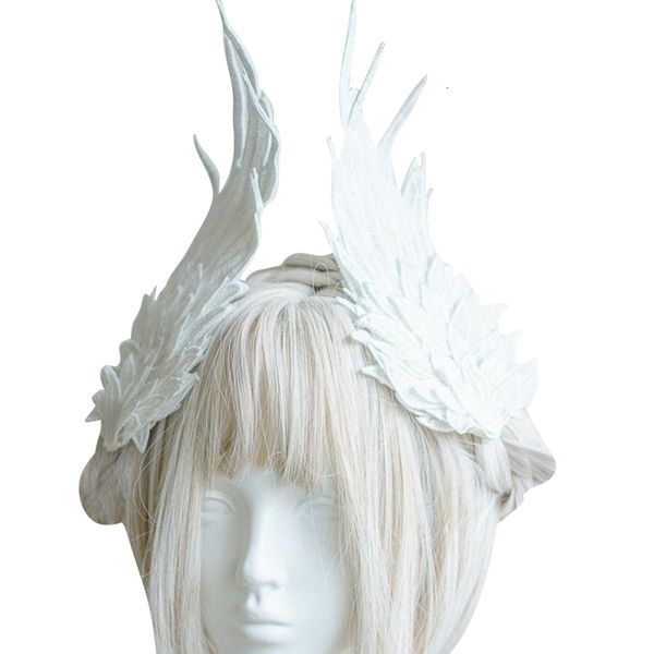 Chapeaux Accessoires pour cheveux Aile d'ange Pinces à cheveux Lolita Barrette Aile d'ange Épingle à cheveux Lolita Cosplay Accessoires pour cheveux Anime Halloween Chapeaux 230518