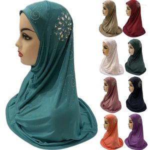 Chapeaux Accessoires pour cheveux Vêtements ethniques Femmes musulmanes Hijab Amira Cou Couverture complète Islamique Arabe Bonnet Os Prière Islam Underscarf One Piece Hat Caps