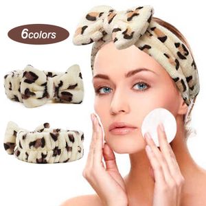 Couvre-chef Spa bandeau arc bandeau femmes visage maquillage bandeau doux corail polaire cheveux accessoires pour soins de la peau