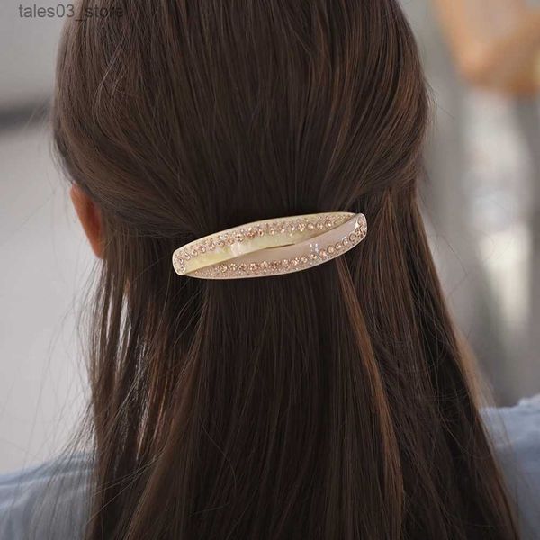 Accesorios para el cabello Accesorios para el cabello Sombreros para mujer Clip para el cabello con diamantes de imitación de gran tamaño Impresionante pasador para el cabello vintage para cabello grueso Accesorios para el cabello lindos para mujeres Q231204