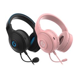 headset esports oortelefoons 3,5 mm bedraad hoge audiokwaliteit ruisonderdrukking hoofdtelefoon compatibel met telefoon laptop tablet pc gaming headset met microfoon oortelefoon