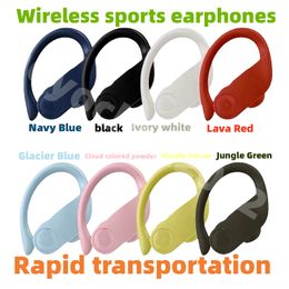 Oreille suspendue sans fil Bluetooth écouteurs écouteurs 3 réduction du bruit Powerbeats Pro écouteurs sport écouteurs sans fil pliable stéréo trois en un