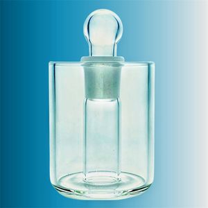 bedwelmende glazen waterpijpen Waterpijp/ISO glazen waterpijp reinigingscontainerkit - navulbaar Opslagtank GB003