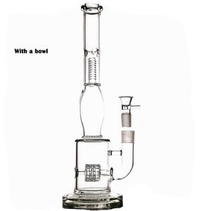 Heady Bongs style de pneu et narguilés en nid d'abeille diffuseur en verre percolateur conduites d'eau 14mm pouces 18.8mm bong