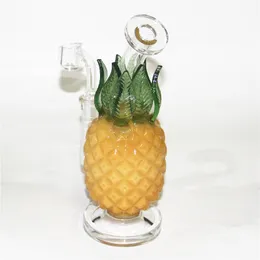 Heady Glass Bongs Unieke waterpijp 8 inch ananas Bong Bubbler Water Pijpen Mini Dab Oil Rigs met kom