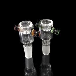 Onstuimige Glazen Kommen 10mm 14.4mm 18.8mm Voor Glazen Waterleidingen en Bongs Met Sneeuwvlok Filter Kommen En bal Handvat Roken Accessoires