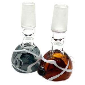 Heady Glas Somking Accessoires Kleurrijke 14mm 18mm Vrouwelijke Mannelijke Gezamenlijke Glazen Kommen Voor Glazen Waterpijpen Olie Dab Rigs