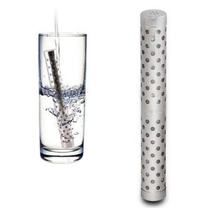 Barra de agua alcalina para la salud, ionizador de iones negativos de hidrógeno de PH inoxidable, varita de minerales, tratamiento de filtro purificador de agua para la salud, 80 Uds.