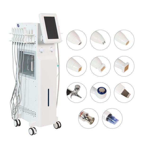 Santé beauté 15in1 machine de dermabrasion faciale hydro noir rf machine faciale hydro dermabrasion ultrasonique