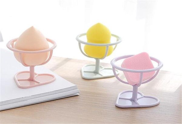 Health Beauty 4 Color Makeup Sponge Gourd Pow Puffle Rack Rack Egg Pow Puffle Box Box Sécheur Organisateur de beauté Porte-étagère Toi 2217973