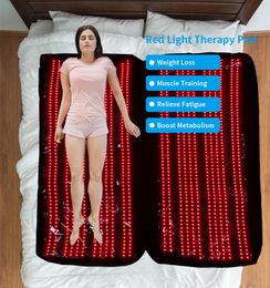 Santé beauté bas prix Led thérapie par la lumière rouge couverture complète du corps Portable lumière rouge physiothérapie coussin sangle 660nm 850nm