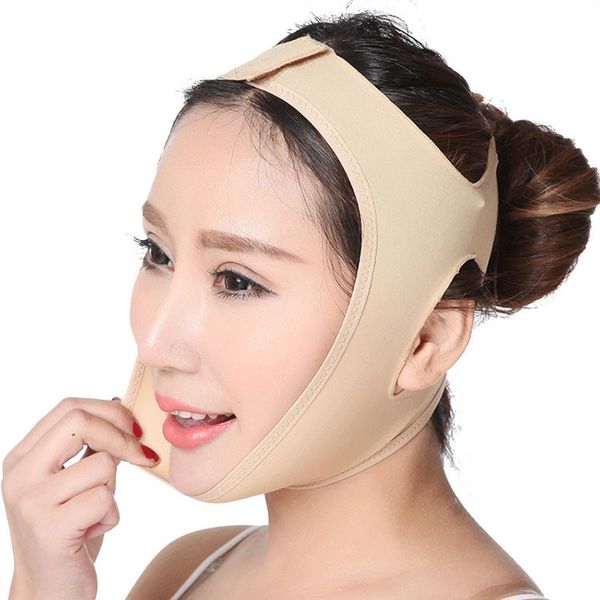 Santé beauté v sape ligne ceinture pour lifting du visage élastique visage minceur bandage v ligne visage shaper