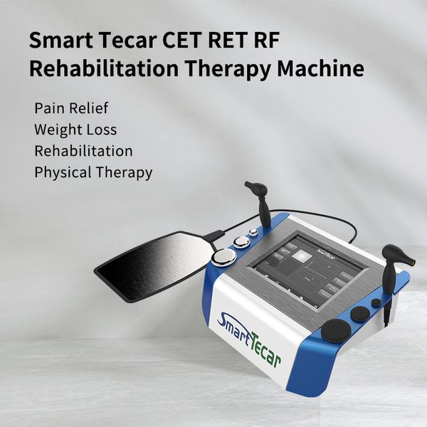 Gadgets de santé Solution professionnelle Physiothérapie capacitive résistive CET RET TECAR Physiothérapie Diathermy Machine Sports Rehabilitateur