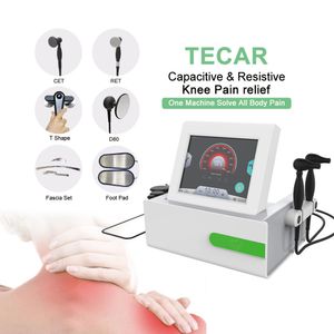 Health Gadgets Smart Tecar Therapy Máquina de diatermia RET CET RF Body Paine Relief mejora la circulación sanguínea superficial y profunda equipo de belleza rf