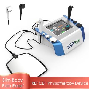 Gadgets de santé Machine de diathermie de thérapie Tecar CET RET RF 448khz Réadaptation du soulagement du genou du dos Thérapeute sportif Physiothérapie Récupération musculaire pour les douleurs corporelles