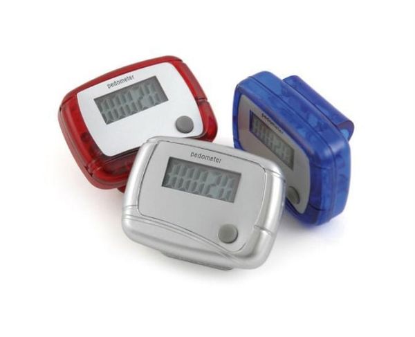 Cadeau de santé Podomètre LCD Compteur de pas MINI Compteurs de calories Distance de marche Nouvelle poche 5 couleurs Vente chaude SN2629
