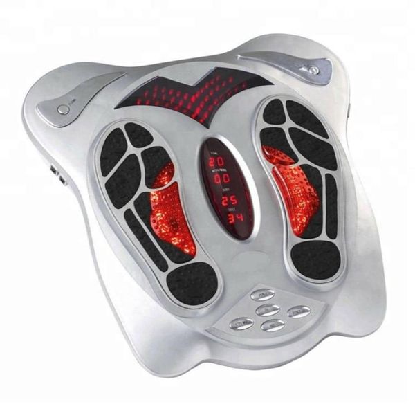 Instrument de protection de la santé Machine de massage des pieds électriques avec électrode en paster infrarouge Tens EMS Foot Massager4527391