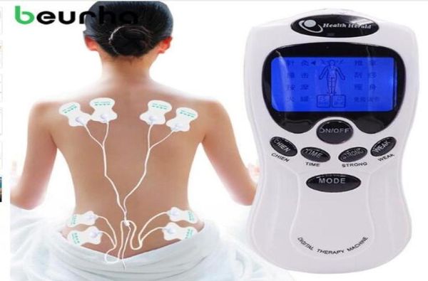 Santé Tens Acupuncture Electric Digital Thérapie Nou Machine de dos Machine Massage électronique Stimulateur d'impulsion pour les soins du corps complet3563855