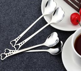 Hartvorm roestvrijstalen koffie lepel dessert suiker roeren lepel ijs yoghurt honing lepel keuken cadeau xb2830577