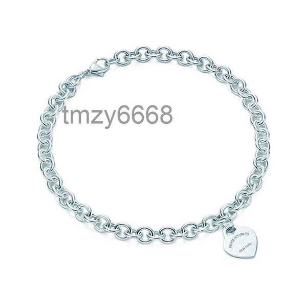 Collier clé croix en forme de cœur en argent Sterling 925, Bracelet pour femme, bijoux à la mode, fête Simple, jour commémoratif, mariage XYQR