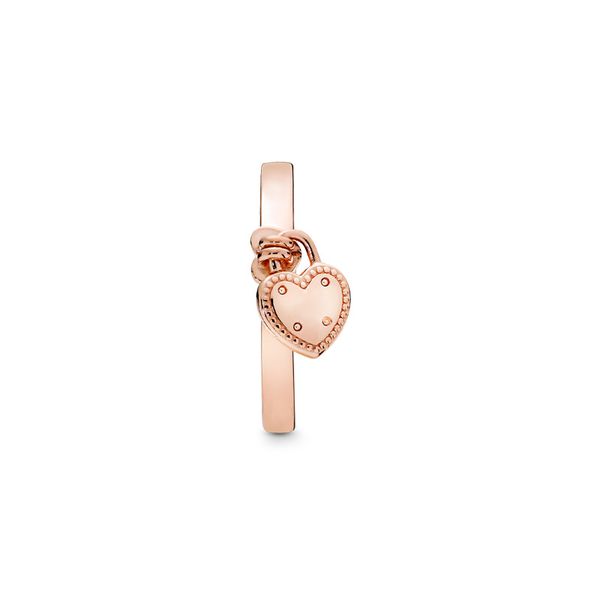 Jóias de designer de luxo em forma de coração em forma de coração para pandora 18k Gold rosa banhado 925 Silver Women Wedding Love Anéis com Origin263m