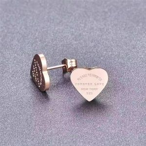 Heart Stud Earrings London Harly tiny 10mm Heart shaped letter earrings taylor swift earrings for Women girls