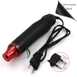 Warmtepistolen 220V EU Standaard Diy Air Mobiele telefoon Reparatie Tool Haardroger Lassensteun STUUR KRIMP Plastic 300W 230406