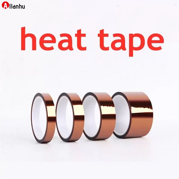 Heat Tape Rubans adhésifs Rubans haute température Ruban résistant à la chaleur Kapton simple face Fournisseur en gros WHasdc