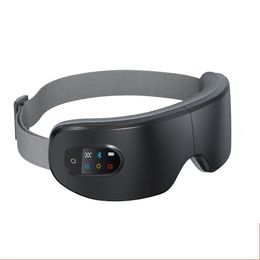 Masseur des yeux chauffés avec vibration musicale Bluetooth pour détendre réduire la tension Améliorer le sommeil Masque de massage intelligent 240411