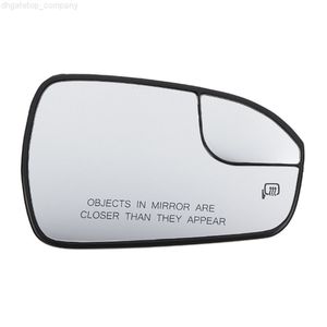 Verre de miroir chauffant avec plaque de support, verre de miroir électrique chauffant Compatible avec Fusion 2013-20 côté droit gauche