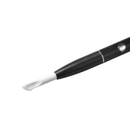 Outil de dab de cire chauffée Couteau en céramique avec batterie à filetage 510 Stylo de préchauffage de charge USB Outil de dabber VV pour ongles à quartz Banger Huile de cire de bang en verre