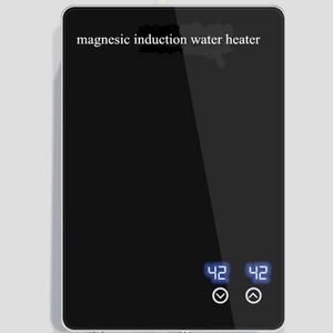 Verwarming 6000W Instant elektrisch warmwater inductie verwarming 220V elektrische tankloze inductieverwarmingsdouche met eindeloze warmwaterverwarming