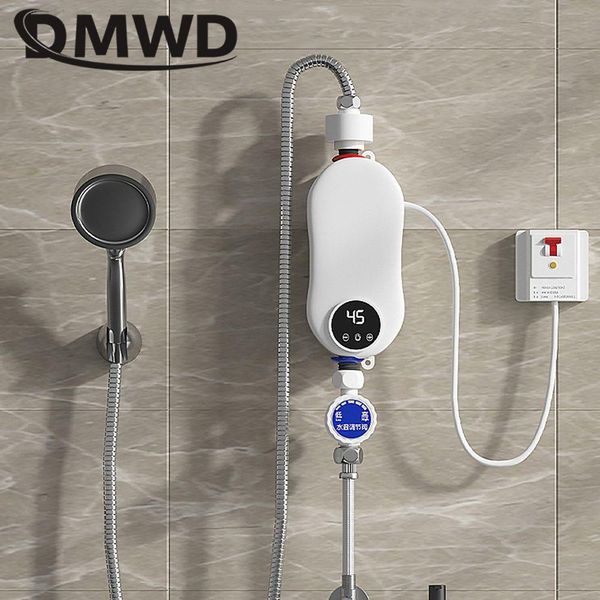 Rabagins DMWD 110 / 220V Électricité Instant Water Faucet Machine de chauffage de salle de bain Chauffage de salle de bain Chauffage thermostatique Chauffage rapidement