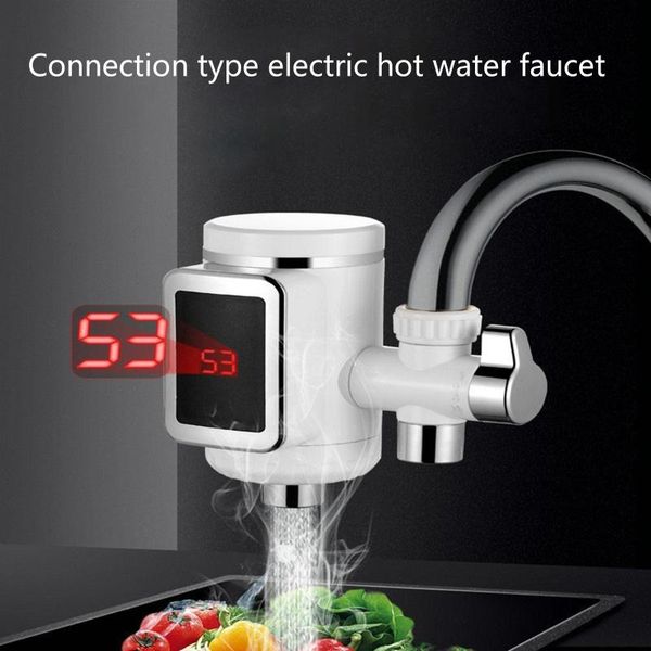 Chauffage de chauffage à eau de cuisine électrique Tap robat de chauffage de robinet d'eau chaude instantan