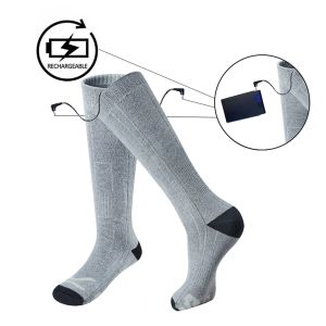 Chauffage chauffant chaussette trois modes élastiques de chaussettes chaudes électriques résistantes confortables et chaussettes chauffées rechargeables pour hommes femmes # g30