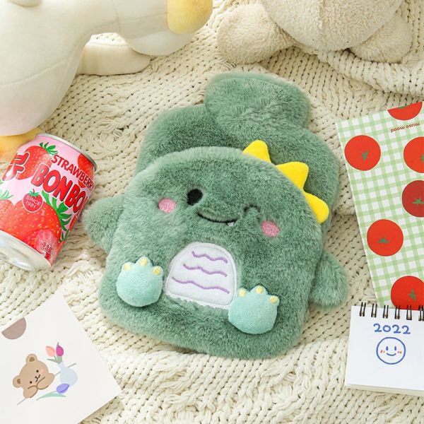 Rabagratifs Bouteille chaude bouteille mignon en peluche animal en caoutchouc chaude sac chaud sac à eau kawaii ours lapin kawaii ours lapin