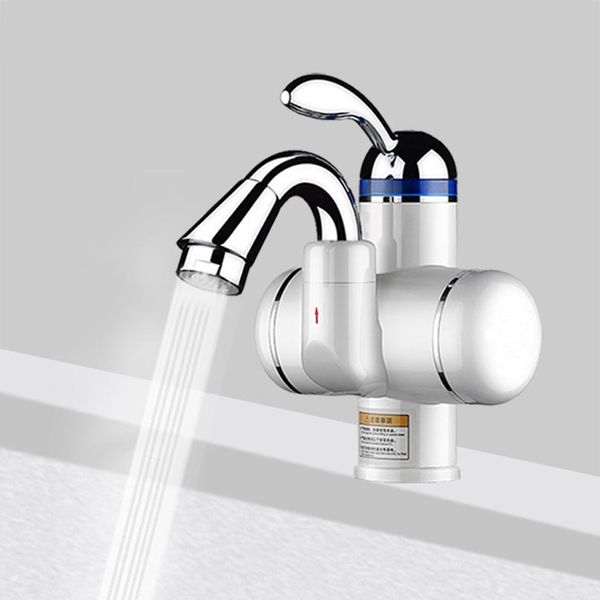 Rabagratifs KBXSTART 3000W chauffe-eau électrique instantanée Instant Hot Faucet Cuisine électrique Fauche de robinet d'eau Instantané chauffage à eau instantanée