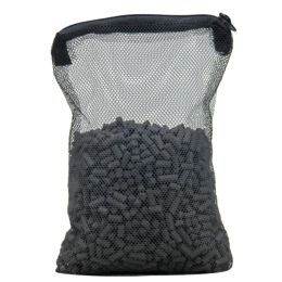 Chauffage 500g Aquarium Activé des pastilles de carbone Activés Filtre de pêche Filtre Média Fish Pond Pondage Koi Reef Tiister Filtre Purification de l'eau