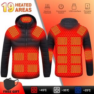 Verwarmingsjasgebieden Heren S Verwarmde vesten Jas Dames Warm vest USB Jacht Wandelen Kamperen Herfst Winter